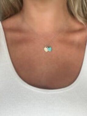 Return to Tiffany & Co. Double Heart Pendant